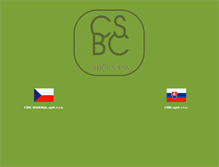 Tablet Screenshot of csbc.cz