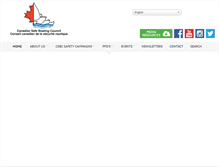 Tablet Screenshot of csbc.ca